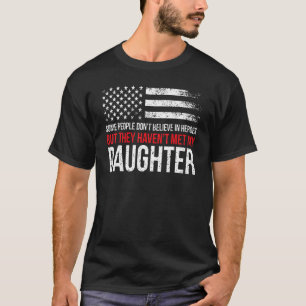 Camiseta Bombeiro Pai De Um Fogo Pai Fogo Da