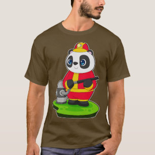 Camiseta Bombeiro Panda mangueira 2