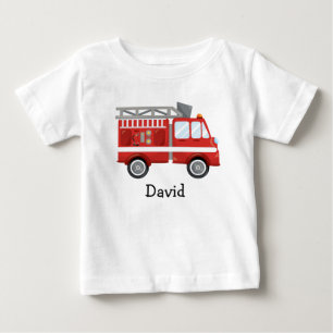 Camiseta Bombeiro Primeiro Bombeiro Aniversário