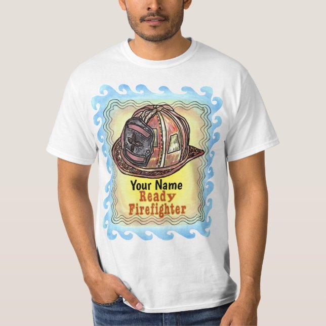 Camiseta Bombeiro pronto (Frente)