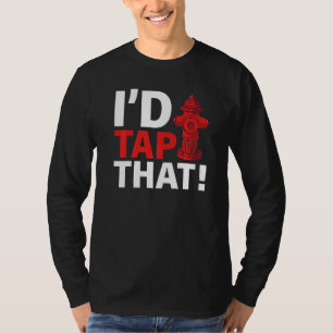 Camiseta Bombeiro Resgate de Incêndio Eu Darria Uma Topada