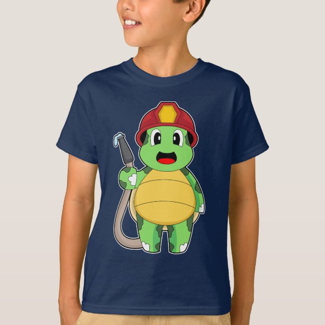 Camiseta Bombeiro Turtle - Bombeiros (Frente)