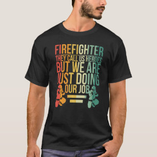 Camiseta Bombeiro voluntário Departamento de Bombeiros Bomb