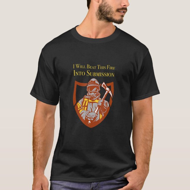 Camiseta Bombeiro Wildland Comedor de Bombeiros (Frente)