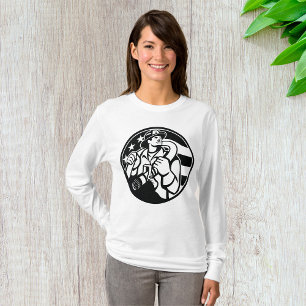 Camiseta Bombeiros Americanos de Capa Longa