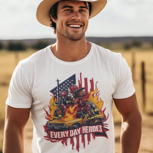 Camiseta Bombeiros Batendo Blaze