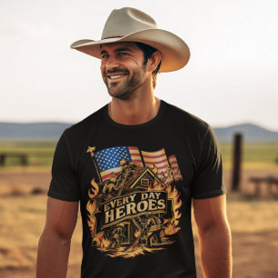 Camiseta Bombeiros Batendo Blaze