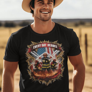 Camiseta Bombeiros Batendo Blaze