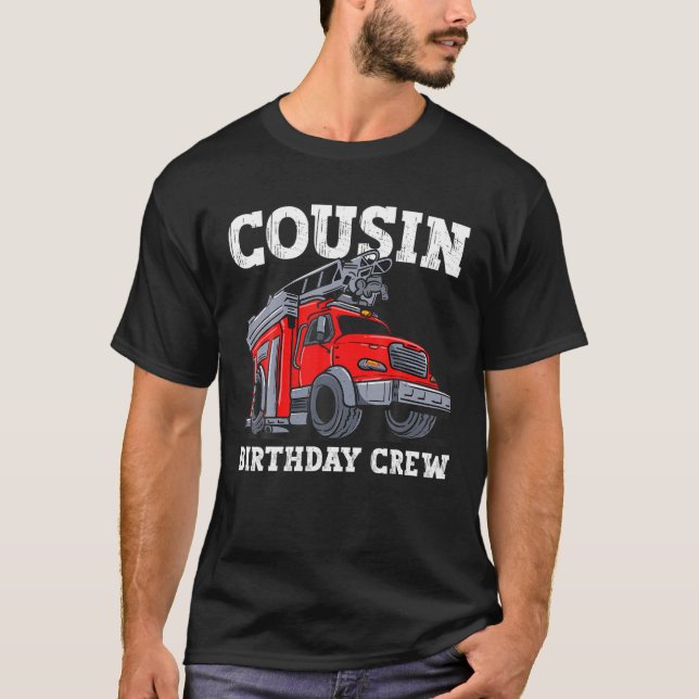 Camiseta Bombeiros de aviões de combate a incêndios de prim (Frente)