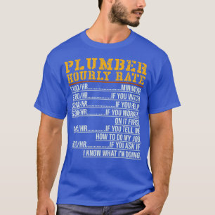 Camiseta Bombeiros de Meninas com Taxa Horária Engraçada