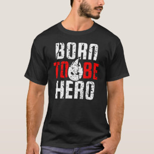 Camiseta Bombeiros De Meninas São O Bombeiro Herói E O Salv