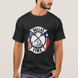 Camiseta Bombeiros do Departamento de Bombeiros de Dallas T