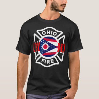 Camiseta Bombeiros do Departamento de Bombeiros de Ohio