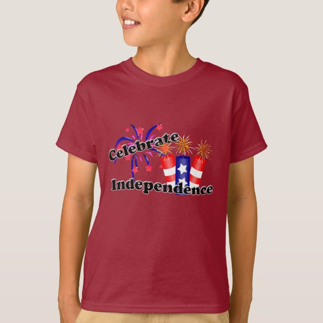Camiseta Bombeiros do Dia da Independência (Frente)