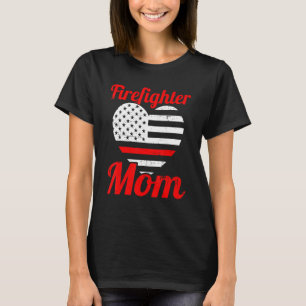 Camiseta Bombeiros engraçados Bombeiros Mãe Bombeiro Mãe Mã