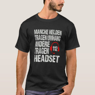 Camiseta Bombeiros Ffw Bfw Dizendo Heróis Vestem Fone