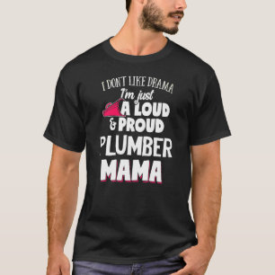 Camiseta Bombeiros Mamãe Loud E Orgulhosa Mamãe
