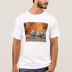 Camiseta Bombeiros neutralizam fogo