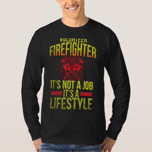 Camiseta Bombeiros Voluntários Bombeiros Não é trabalho