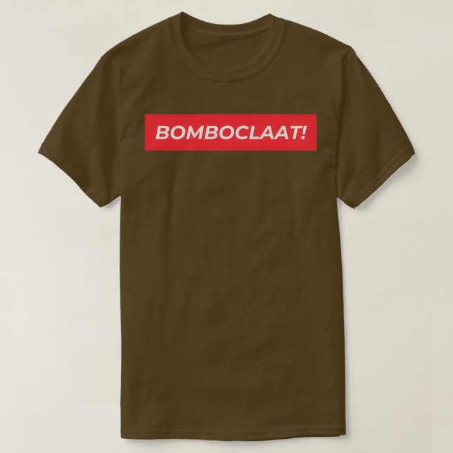 Camiseta Bomboclaat (Frente do Design)