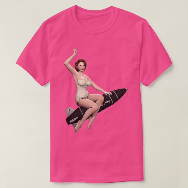 Camiseta Bombshell Becky direito (Frente do Design)