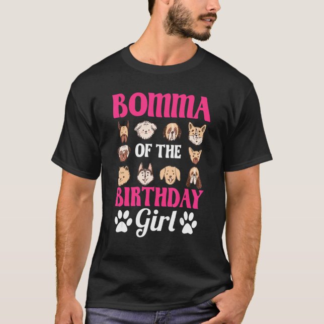 Camiseta Bomma Da Festa Cachorífica De Cachorro De Aniversá (Frente)