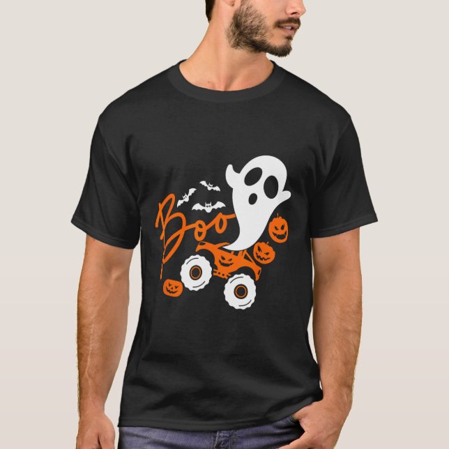 Camiseta Bompkin do Monster Halloween (Frente)
