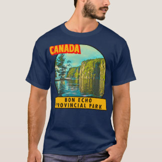 Camiseta Bon Echo - Viagens vintage do Parque Provincial