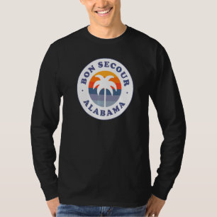 Camiseta Bon Secour Beach Alabama Al Golfo Costa Souvenir V