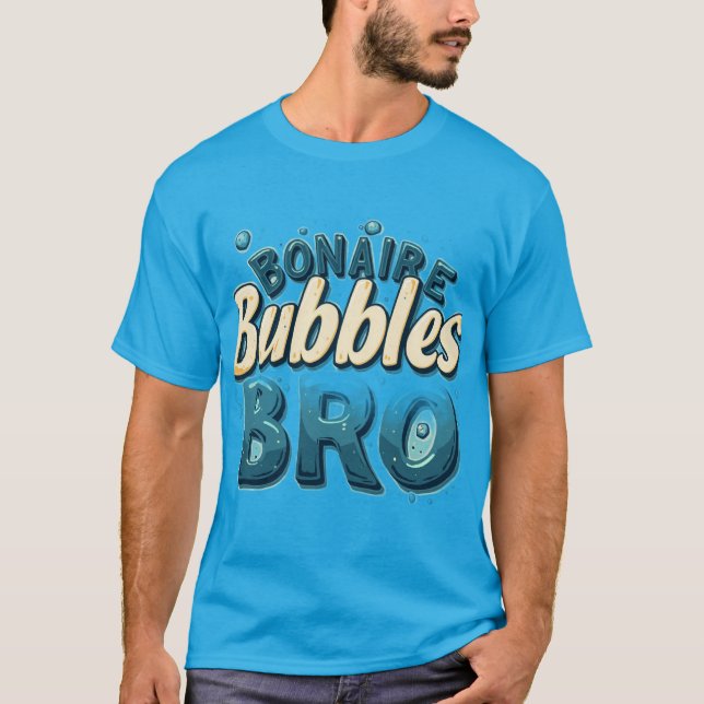 Camiseta Bonaire bolhas mano (Frente)