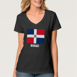Camiseta Bonao República Dominicana Bandeira Emblem Escudo