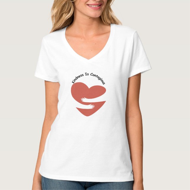 Camiseta Bondade é Contagiosa (Frente)