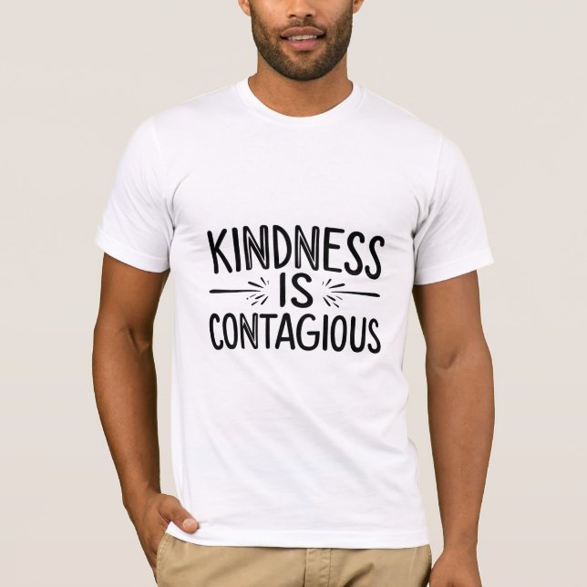 Camiseta Bondade é Contagiosa (Frente)