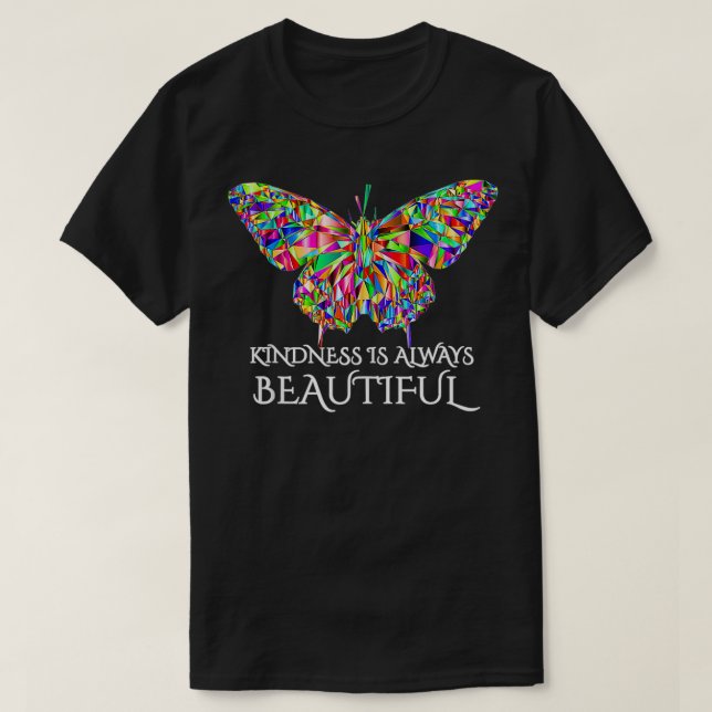 Camiseta Bondade é Sempre Bela Borboleta (Frente do Design)
