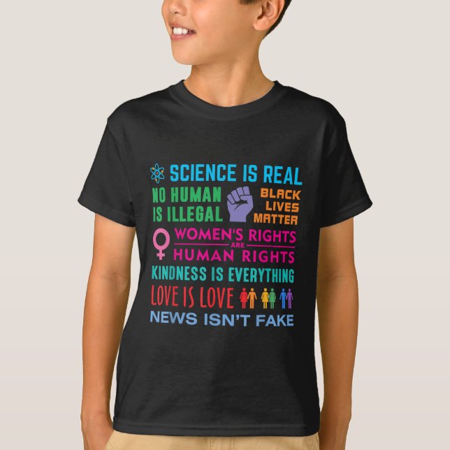 Camiseta Bondade É Tudo, Vida Negra, Ciência É (Frente)