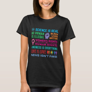 Camiseta Bondade É Tudo, Vida Negra, Ciência É