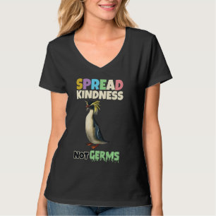 Camiseta Bondade Espalhada Não Germes Engraçado Animal