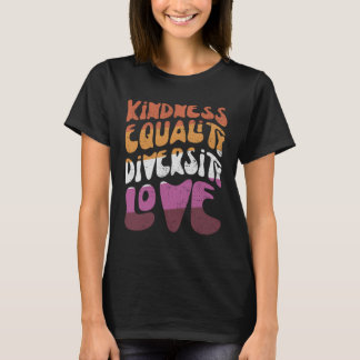 Camiseta Bondade Igualdade Amor Lésbica 1