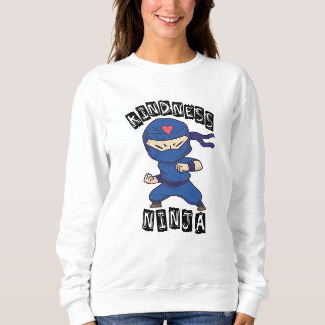 Camiseta Bondade Ninja, luta contra a intimidação (Frente)