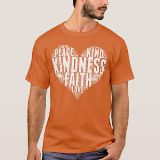 Camiseta Bondade Palavra Ser Bonita Pare De Tremer O Dia Da