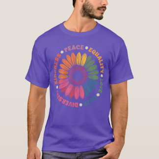 Camiseta Bondade Paz Igualdade Amor Esperança Diversidade H