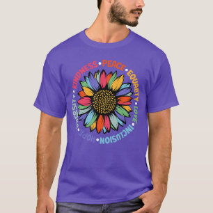Camiseta Bondade Paz Igualdade Amor Esperança Diversidade H
