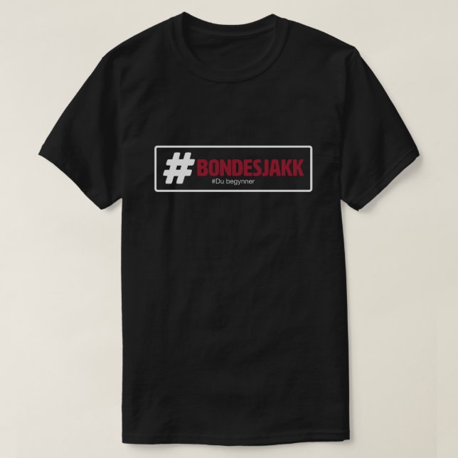 Camiseta Bondesjakk (Frente do Design)