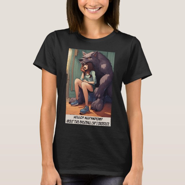 Camiseta Boné Alfandom Werewolf (Frente)