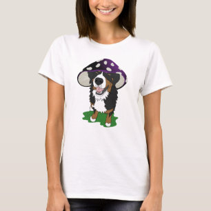 Camiseta Boné de Cachorro da Montanha Bernese