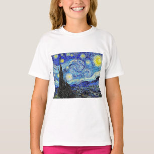 Camiseta Boné de Caminhoneiro Noite do Céu Estrelado Vintag