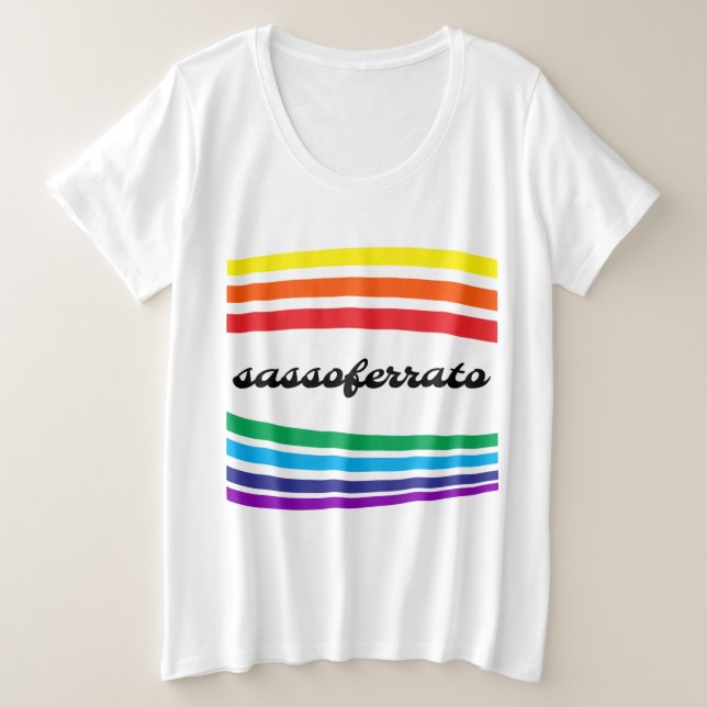 Camiseta Boné de Caminhoneiro Sassoferrato Itália (Frente do Design)