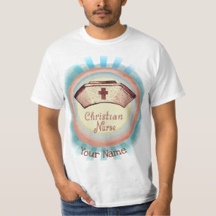 Camiseta Boné de enfermeiro cristão