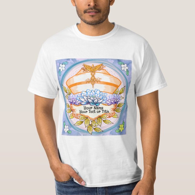 Camiseta Boné de enfermeiro Lotus (Frente)