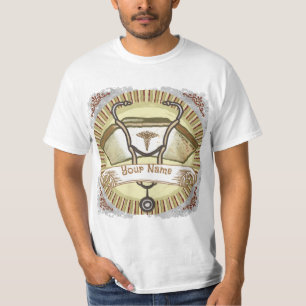 Camiseta Boné de enfermeiro Sepia
